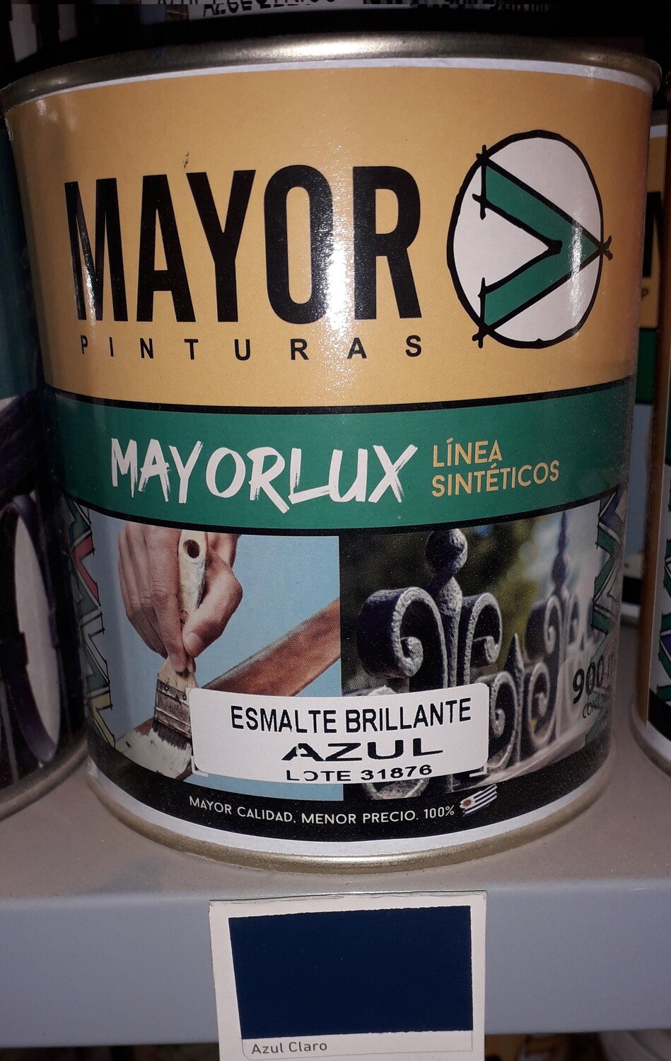 ESMALATE AZUL 1L MAYOR PINTURAS