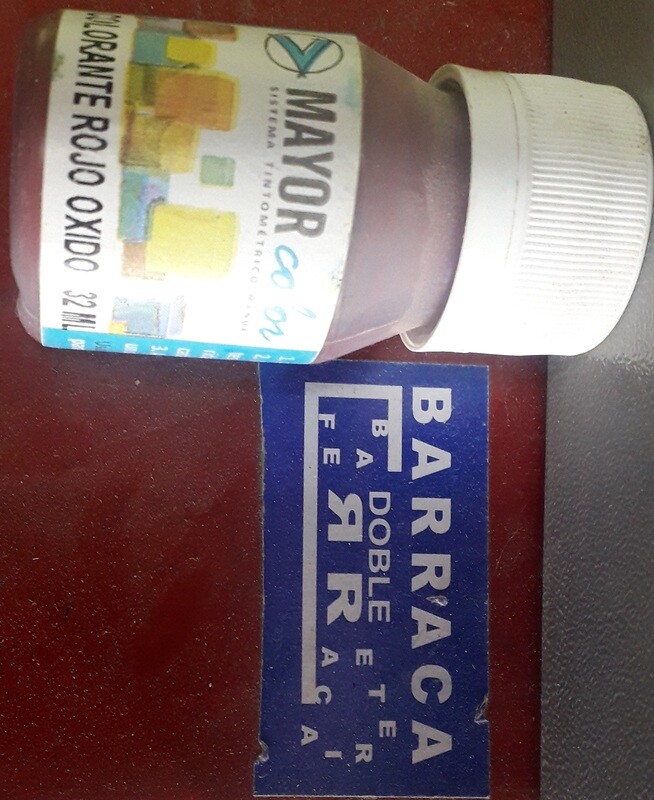COLORANTE ROJO DE 32 ML MAYOR PINTURAS