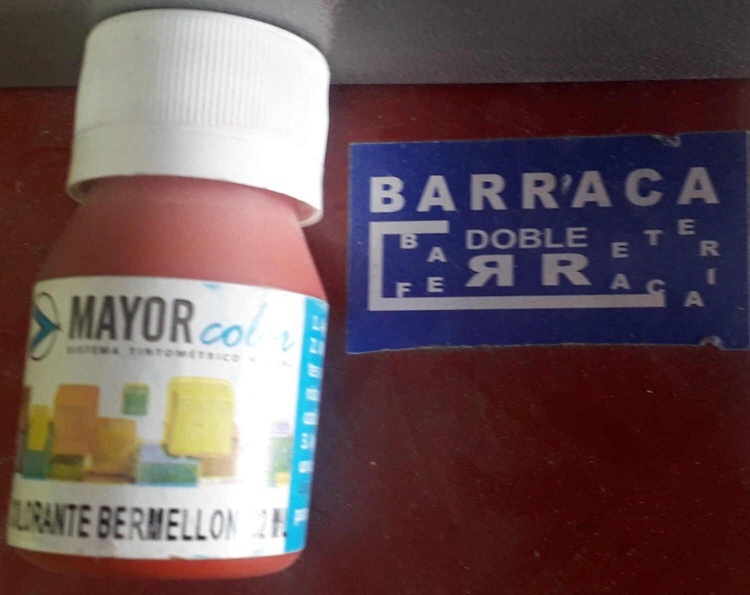 COLORANTE BERMELLON DE 32 ML MAYOR PINTURAS