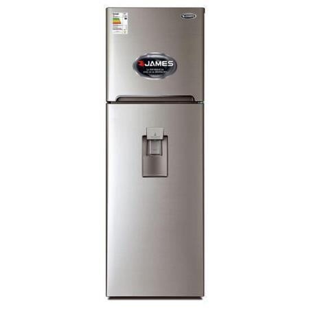 REFRIGERADOR CON FREEZER FRIO SECO JAMES AC INOX