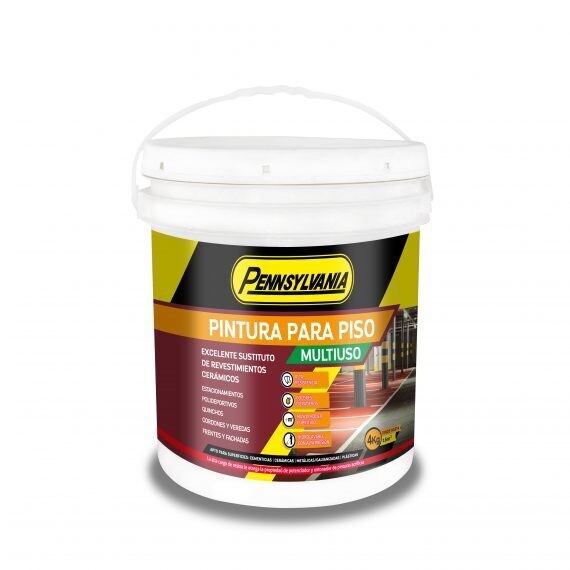 PINTURA PISOS Y PAREDES 3600L BLANCO PENNSYLVANIA