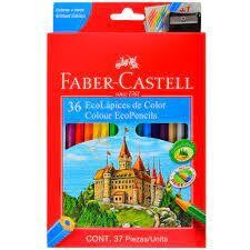 LAPIZ COLORES FABER .X 36 UN