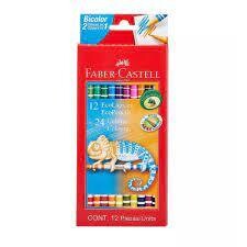 COLORES FABER BICOLOR X12