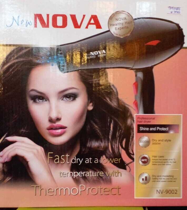 SECADOR DE PELO NOVA 3000W