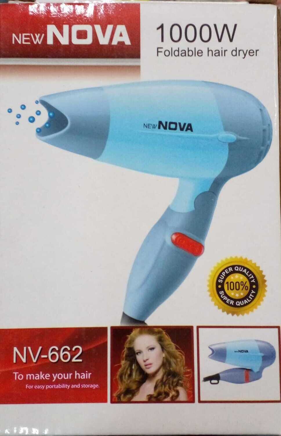 SECADOR DE PELO NOVA 1000W