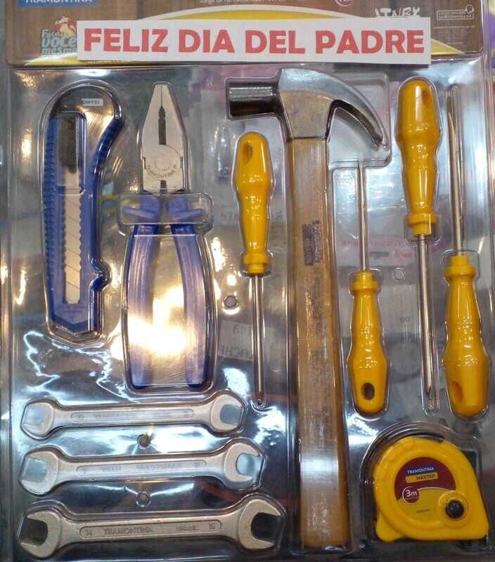 KIT TRAMONTINA 11 HERRAMIENTAS