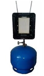 ESTUFA PANTALLA INFRARROJA PANEL + GARRAFA 3KG