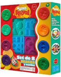 MASA Y MOLDES ROYAL X 8