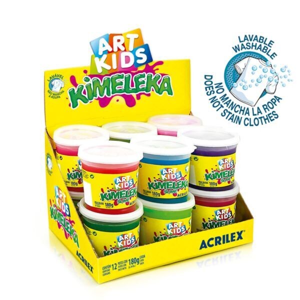 SLIME KIMELEKA COMUN ACRILEX 180ML.
