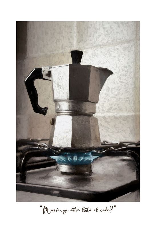 María, ya está listo el café?
