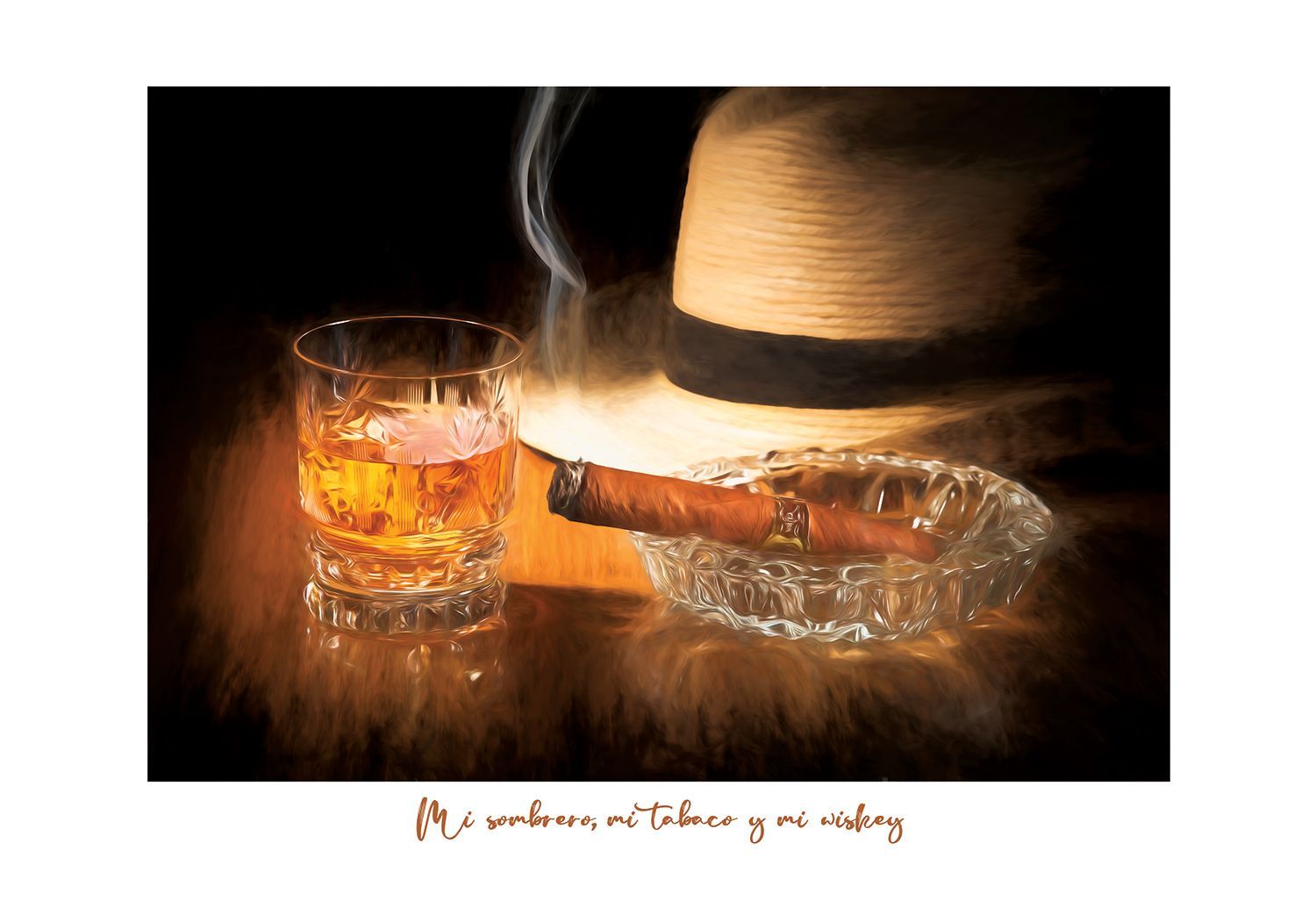 Mi sombrero, mi tabaco y mi whiskey