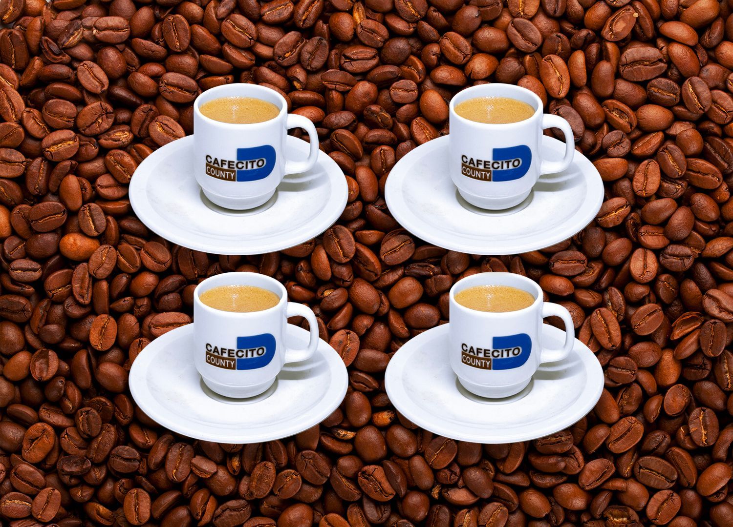 Cafecito County tacitas