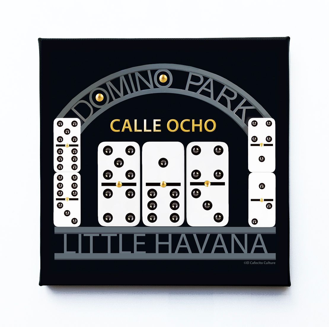 8 X 8 Domino Park canvas