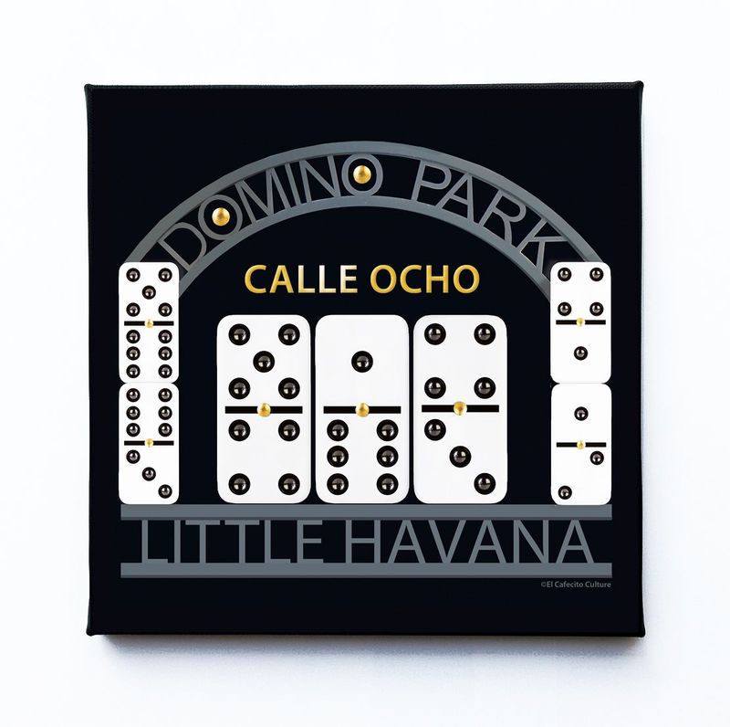 8 X 8 Domino Park canvas