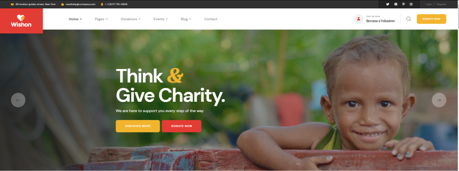 Nonprofit and Charity Website Design Service