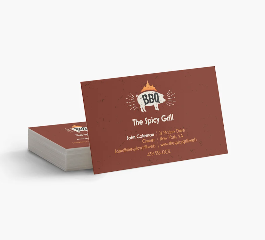 Standard Business Cards