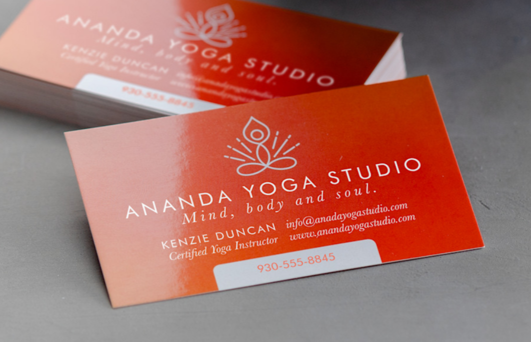 Glossy Business Cards