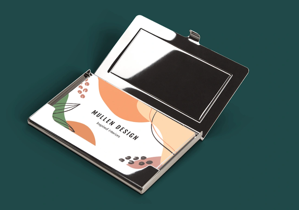 Metal Business Card Holder