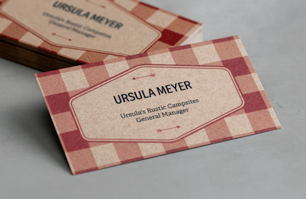 Kraft Business Cards