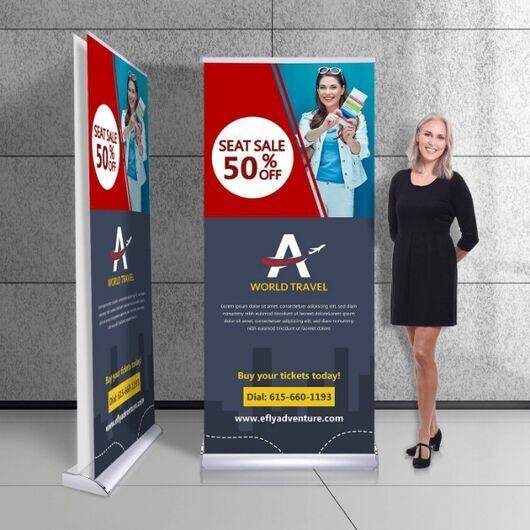 Retractable Banners (Double Sided)
