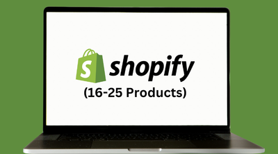 Shopify Website Design Service (16-25 Products)