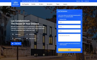 Landing Page Design