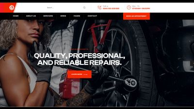 Service Business Website