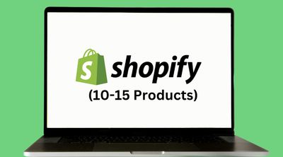 Shopify Website Design Service (10-15 Products)