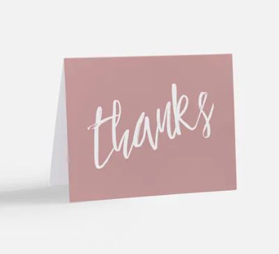 Holiday & Thank You Cards