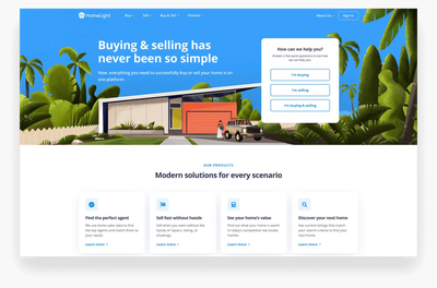 Real Estate Website Design Service