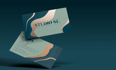Foil Accent Business Cards