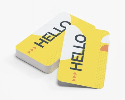 Rounded Corner Business Cards