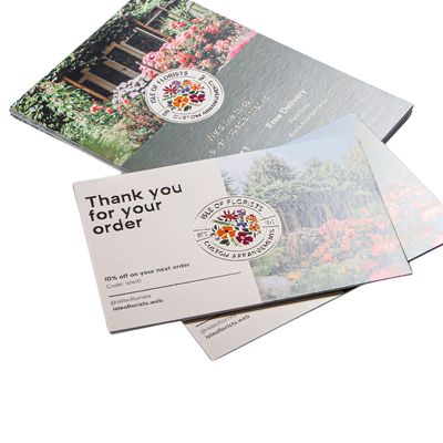 Embossed Gloss Postcards