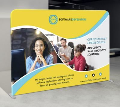 Tension Pop-Up Display