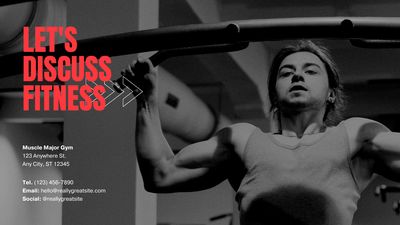 Fitness Website Standard