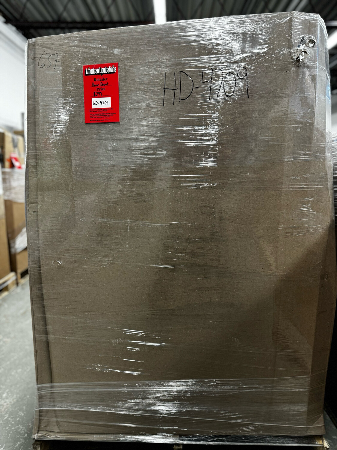 HOME DEPOT MIXED GAYLORD PALLET HD4709