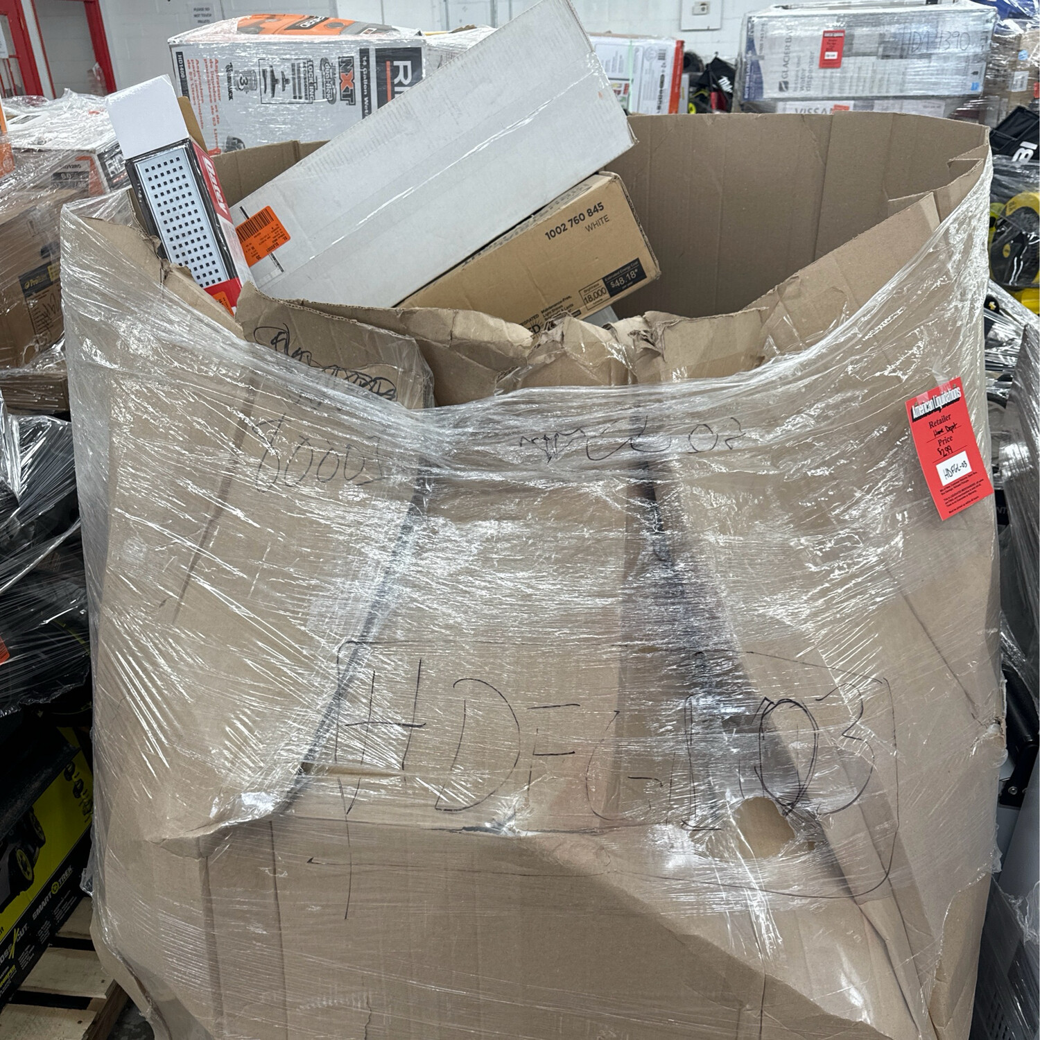 HOME DEPOT MIXED GAYLORD PALLET HDFGL03