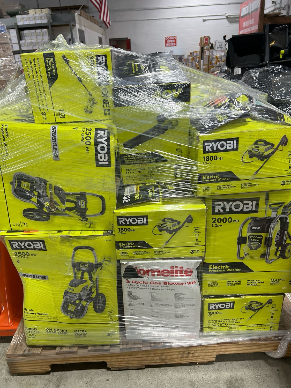 Home Depot Power Tool Pallet HDT-3333