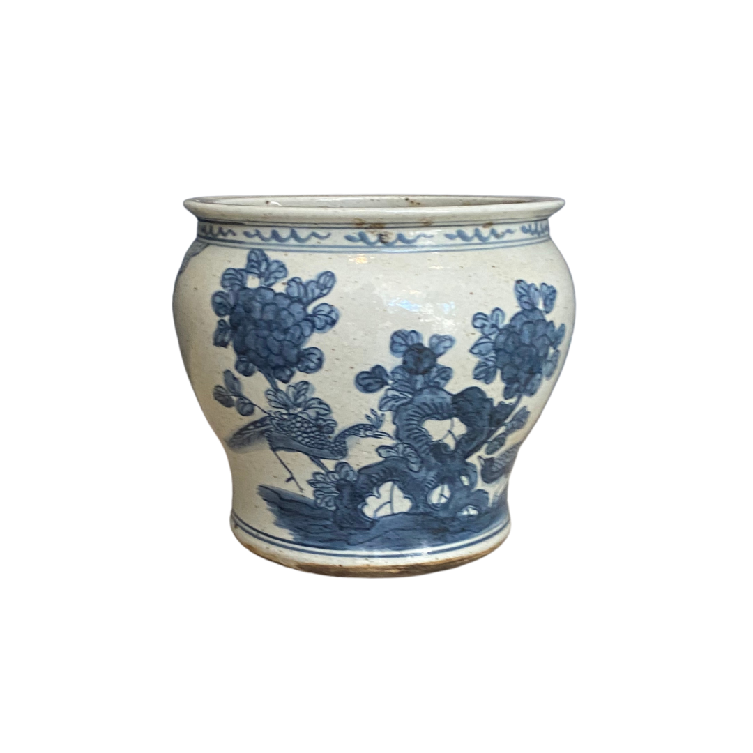 Blue and White Pot