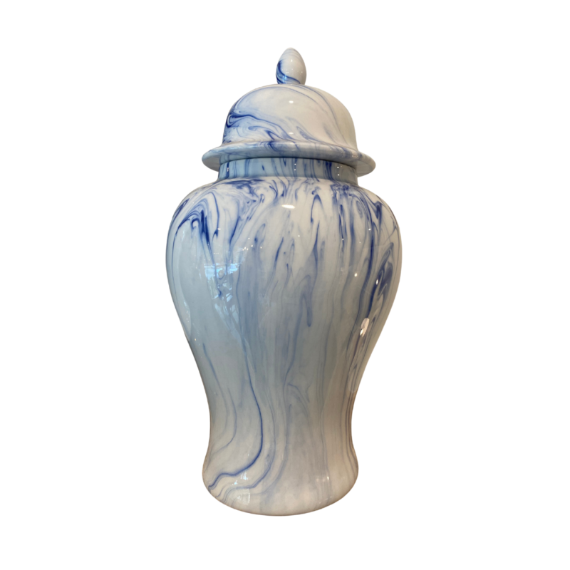 Blue Marbled Urn