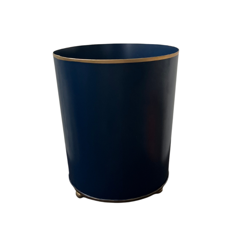 Navy and Gold Container