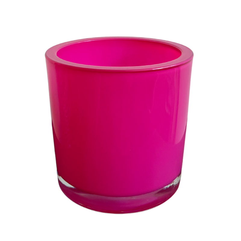 Magenta Cylinder Vase