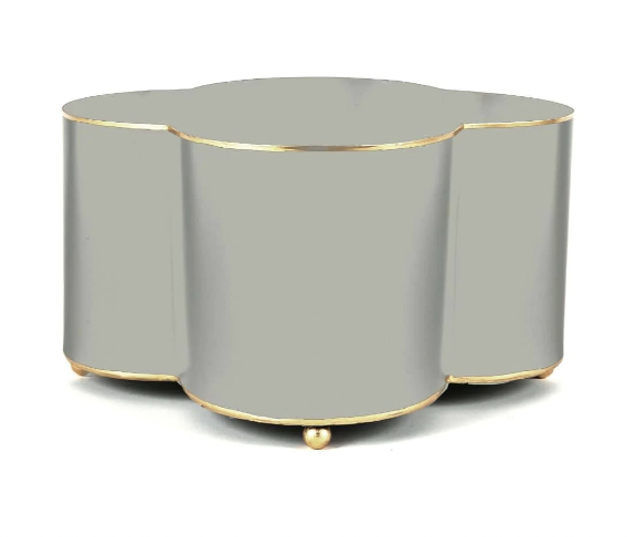 Small Quatrefoil Cachepot