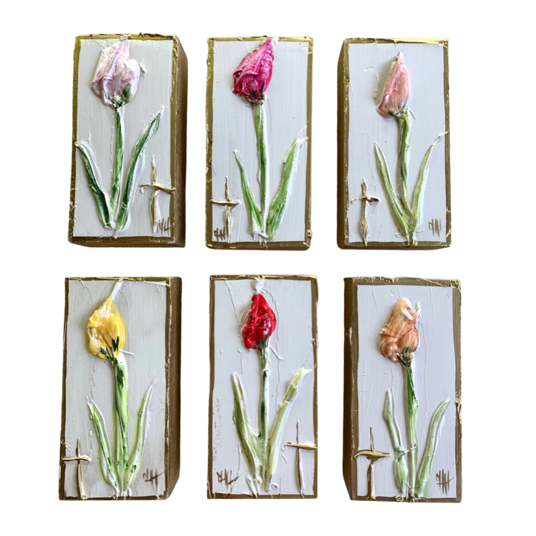 Debra Hewitt Art Tulip Block