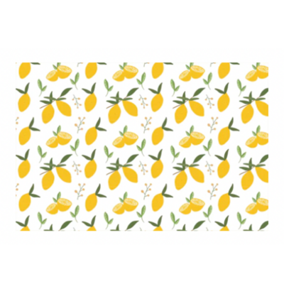 Lemon Paper Placemats (25)