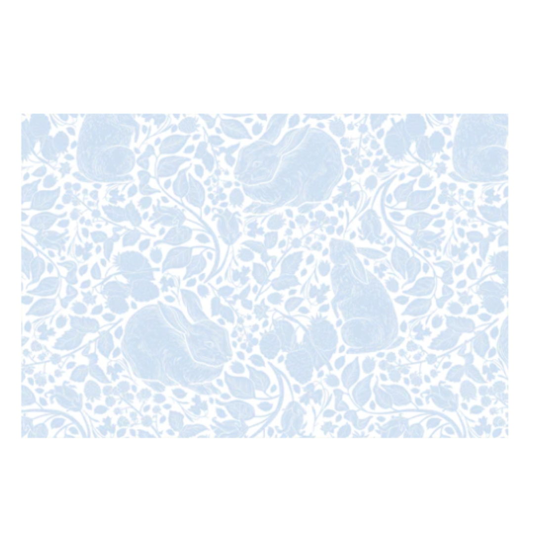 Blue Bunny Paper Placemats (25)
