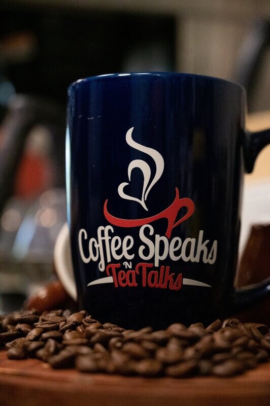 16 oz Coffee Speaks Logo Cup