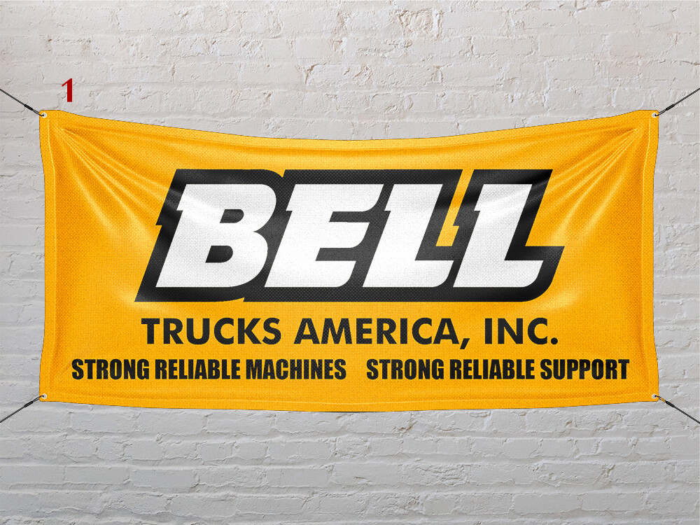 BELL Outdoor Banner 2.5&#39; x 6&#39;
