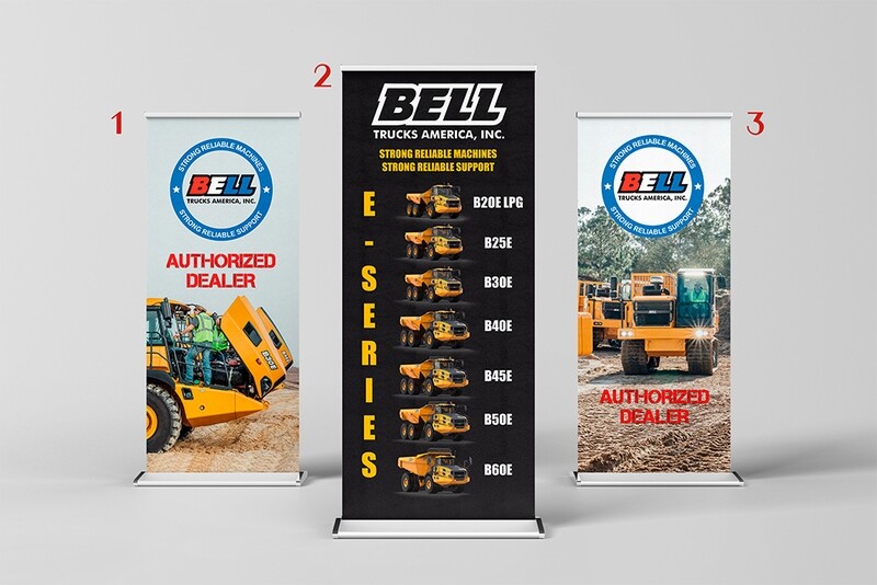 BELL Roll Up Banners