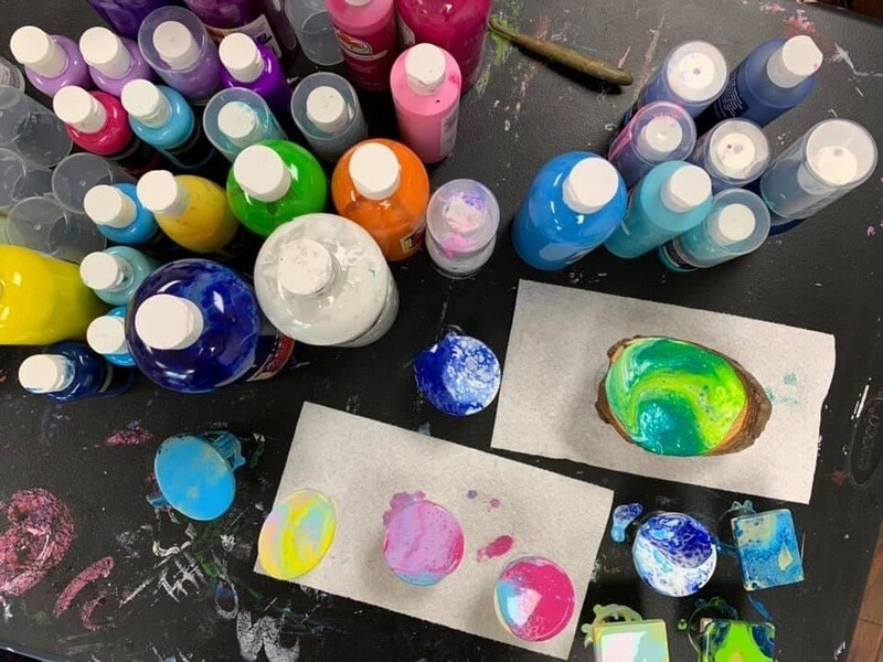 Kids Fluid Art Workshop
